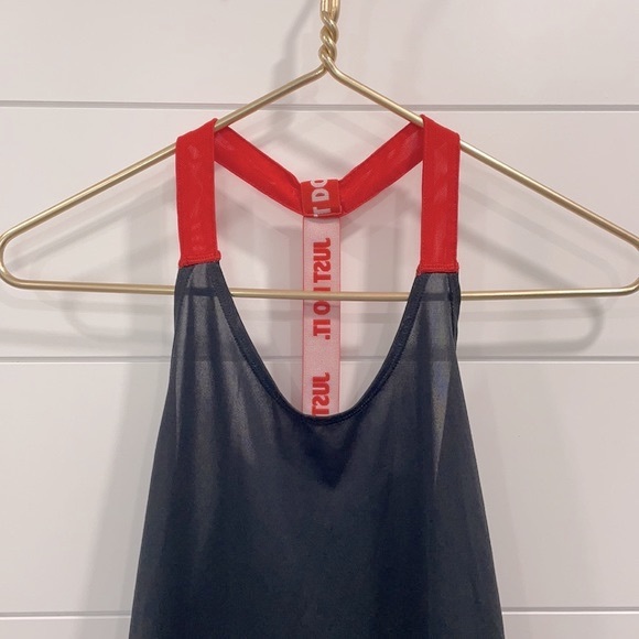 Nike Black & Red Elastika Tank Top Size XS - Picture 4 of 13